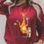 Kawaii Cute Giraffes Books And Tea Women's Raglan Sleeve Sweatshirt Heather Dust
