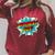 Kids Birthday Boy Superhero Boys Birthday Comic Book Raglan Sleeve Sweatshirt Heather Dust