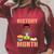 Kids Boy Reading Book History Month BLM Melanin Pride Kids Raglan Sleeve Sweatshirt Heather Dust