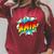 Kids Boys Amir Name Comic Book Superhero Raglan Sleeve Sweatshirt Heather Dust