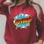 Kids Boys Joshua Comic Book Superhero Name Raglan Sleeve Sweatshirt Heather Dust
