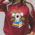 Koala Bear Librarian Reading Books Koala Raglan Sleeve Sweatshirt Heather Dust