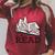 Let's Read Books Raglan Sleeve Sweatshirt Heather Dust