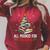 Librarian Book Lover Men Women Kids All Booked For Christmas Raglan Sleeve Sweatshirt Heather Dust