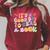 Library Reading Lovers It's Good Day To Read Book Raglan Sleeve Sweatshirt Heather Dust