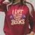 Lift I Can Carry More Books Gym Readers Raglan Sleeve Sweatshirt Heather Dust
