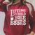 Lifting To Hold More Books Reading Reader Workout Lovers Raglan Sleeve Sweatshirt Heather Dust