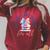 Literacy And Justice For All Book Coquette Bookworm 4th July Raglan Sleeve Sweatshirt Heather Dust