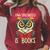 Literary Bird Reading Owl You Need Is Books Raglan Sleeve Sweatshirt Heather Dust