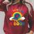 Take a Look It's In a Book Rainbow Reading Raglan Sleeve Sweatshirt Heather Dust