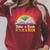 Take A Look It's A Book Retro Rainbow Raglan Sleeve Sweatshirt Heather Dust