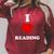 I Love Reading Books Reading Raglan Sleeve Sweatshirt Heather Dust