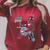 Marvel Comics Spider-Man Classic Comic Book Collage Raglan Sleeve Sweatshirt Heather Dust