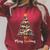 Merry Bookmas Book Reading Lover Library Reader Enthusiast Raglan Sleeve Sweatshirt Heather Dust