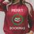Merry Bookmas Christmas Jumper Avid Reader Ugly Sweater Book Raglan Sleeve Sweatshirt Heather Dust