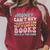 Money Can't Buy Happiness But It Can Buy Books Quote Raglan Sleeve Sweatshirt Heather Dust