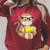 Monkey Nerd Book Glasses Raglan Sleeve Sweatshirt Heather Dust Monkey Nerd Book Glasses Raglan Sleeve Sweatshirt Heather Dust