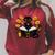 Mystic Cat With Spell Book Candle Flowers Witchcore Men Women Kids Raglan Sleeve Sweatshirt Heather Dust
