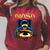 NASA Astronaut In Space Hole Comic Book Style Geek Raglan Sleeve Sweatshirt Heather Dust