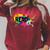 National Read America Shirt United States Read Books Raglan Sleeve Sweatshirt Heather Dust