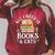 All I Need Is Books And Cats Reading Raglan Sleeve Sweatshirt Heather Dust