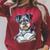 Nerdy Schnauzer Dog Book Lover Glasses Cute Pet For Men Women Kids Raglan Sleeve Sweatshirt Heather Dust