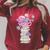 Octopus Bookworm Fun Reading Tee For Book Lovers Raglan Sleeve Sweatshirt Heather Dust