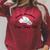 The Office Finer Things Club With Book Raglan Sleeve Sweatshirt Heather Dust