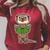 Otter Book Reading Bookaholics Sea Otter Lover Raglan Sleeve Sweatshirt Heather Dust