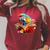 Parrot Reading Book Raglan Sleeve Sweatshirt Heather Dust
