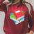 Pile Of Books Stack Of Books Costume Raglan Sleeve Sweatshirt Heather Dust