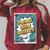 Please CHEW Quieter Comic Book Pop Art Misophonia Raglan Sleeve Sweatshirt Heather Dust