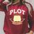 Plot It Builds Character Book Reading Raglan Sleeve Sweatshirt Heather Dust