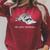 The Plot Thickens Raccoon Book Lover Raglan Sleeve Sweatshirt Heather Dust