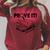 Prove It Text Evidence Book Lover Bookworm Bookish Reading Raglan Sleeve Sweatshirt Heather Dust