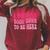 i Put My Book Down To Be Here Raglan Sleeve Sweatshirt Heather Dust