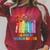 Rainbow Big Fan Of Human Rights Floral Book Social Justice Raglan Sleeve Sweatshirt Heather Dust