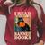 I Read Banned Books Cat Reader Bookworm Raglan Sleeve Sweatshirt Heather Dust