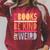 Read Books Be Kind Stay Weird Retro Positive Book Lover Raglan Sleeve Sweatshirt Heather Dust