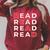Read Books Library Bookworm Librarian Book Lover Raglan Sleeve Sweatshirt Heather Dust