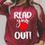 Read Your Heart Out Book Reading For Women & Men Raglan Sleeve Sweatshirt Heather Dust