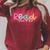 Read Your Heart Out Reading Librarian Book Across America Raglan Sleeve Sweatshirt Heather Dust