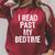 I Read Past My Bedtime Book Lover Reader T-Shirt Raglan Sleeve Sweatshirt Heather Dust