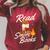 Read S'More Books Book Lover Reading Bookworm Reader Raglan Sleeve Sweatshirt Heather Dust