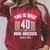 Reader 40s Birthday 40 Years Old Book Lover Reading Comfort Colors Crop Top Raglan Sleeve Sweatshirt Heather Dust
