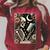 The Reader Tarot Card Skeleton Reading Book Bookworm Bookish Raglan Sleeve Sweatshirt Heather Dust