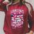 Reading Is My Favorite Sport Pink Bow Coquette Book Lover Raglan Sleeve Sweatshirt Heather Dust