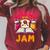 Reading Is My Jam Book Lover Kids Teacher Raglan Sleeve Sweatshirt Heather Dust