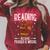 Reading Makes Me Feel Less Murdery Book Dragon Raglan Sleeve Sweatshirt Heather Dust
