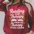 Reading Is My Therapy Bookworm Book Meme Bookish Premium Tri-Blend Raglan Sleeve Sweatshirt Heather Dust